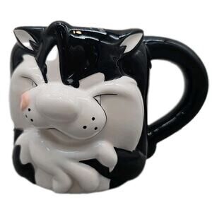 Sylvester & Tweety Bird Mug • Figural Shape • Warner Bros [DD]